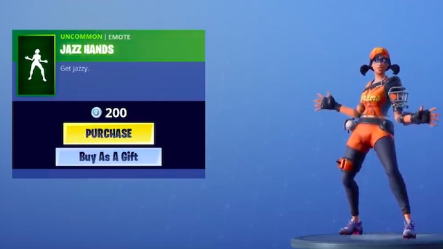 Fortnite Jazz Hands