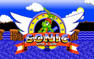 Sonic With A Gun